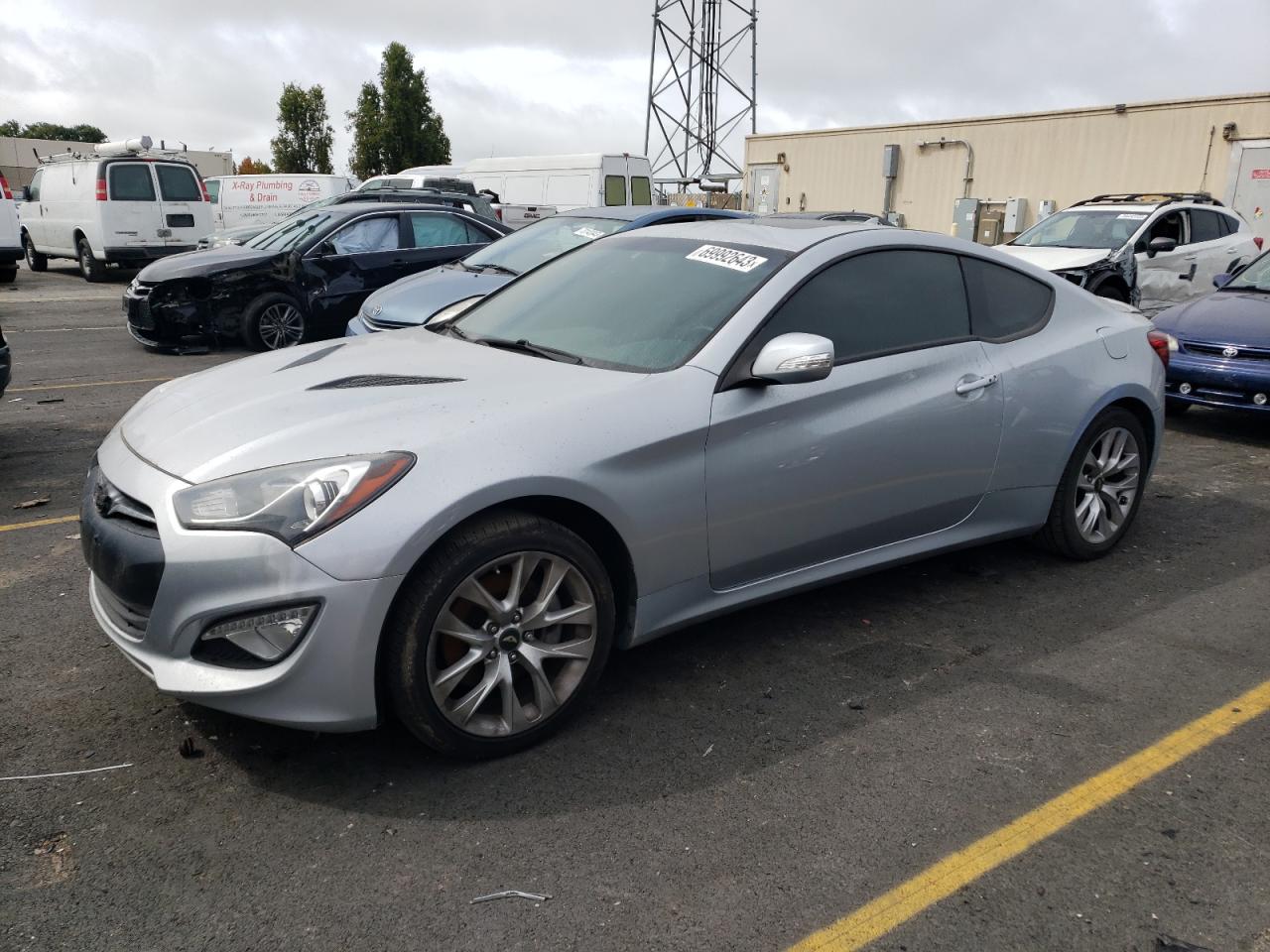 KMHHU6KJ0DU080846 2013 Hyundai Genesis Coupe 3.8L