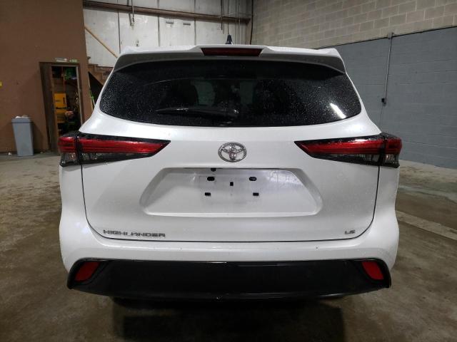 VIN 5TDZZRAH1NS543772 2022 Toyota Highlander, L no.6