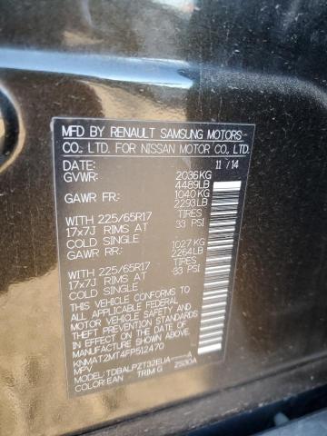 KNMAT2MT4FP512470 Nissan ROGUE S
