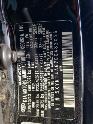 5XYKT4A67EG482056 KIA SORENTO LX