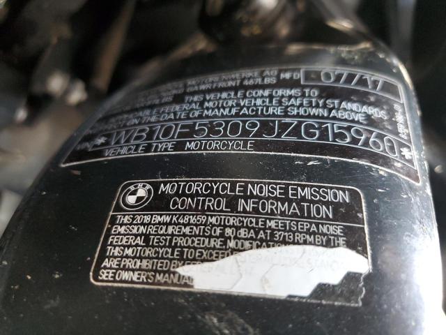 2018 BMW K1600 B - WB10F5309JZG15960