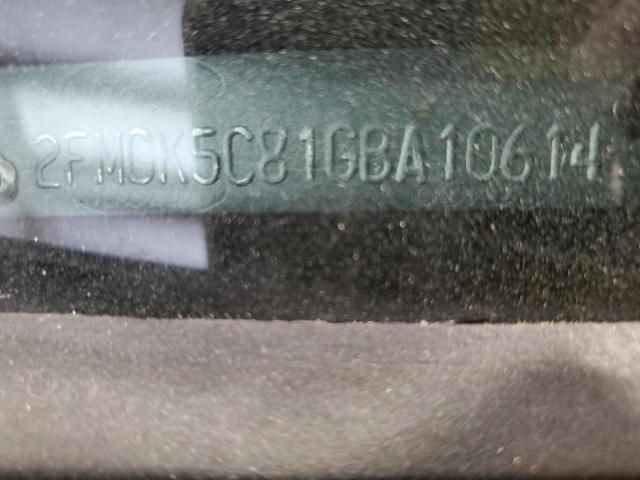 2FMGK5C81GBA10614 Ford FLEX SEL