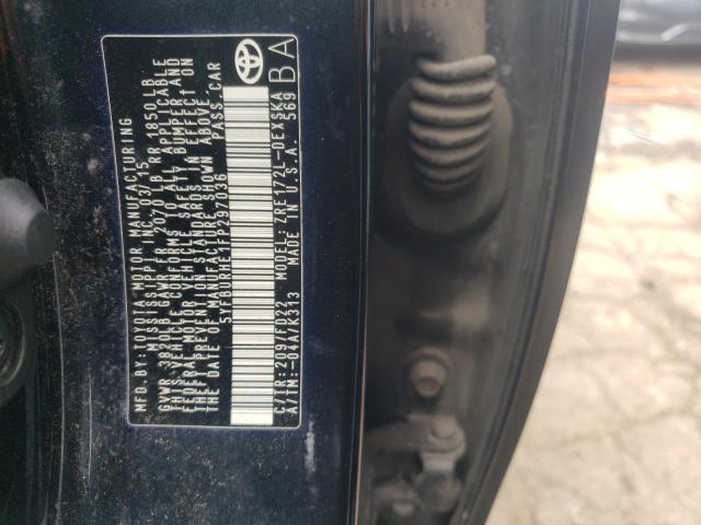 2015 TOYOTA COROLLA L - 5YFBURHE1FP297036