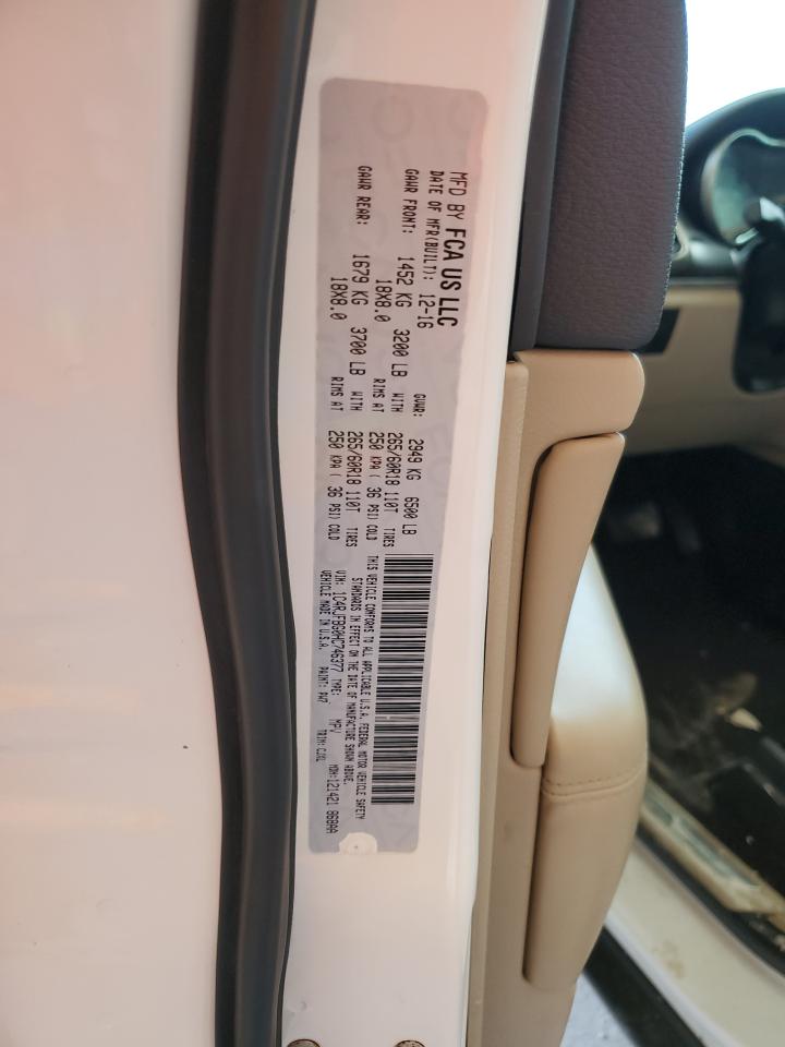 1C4RJFBG0HC746377 2017 Jeep Grand Cherokee Limited