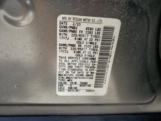 JN8AT2MT9LW041244 Nissan ROGUE S