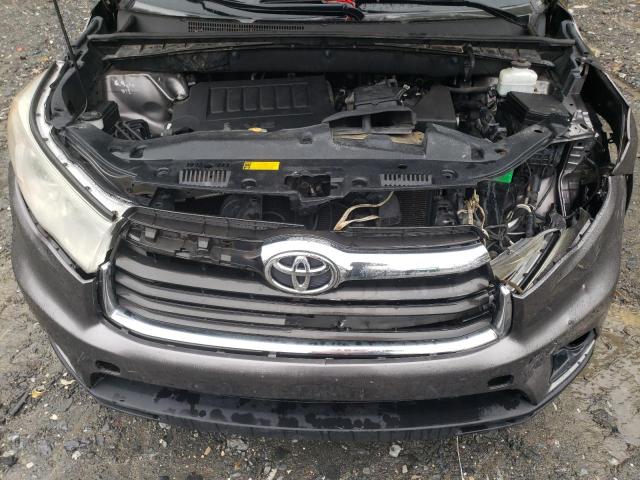 VIN 5TDJKRFHXES011513 2014 Toyota Highlander, Xle no.11