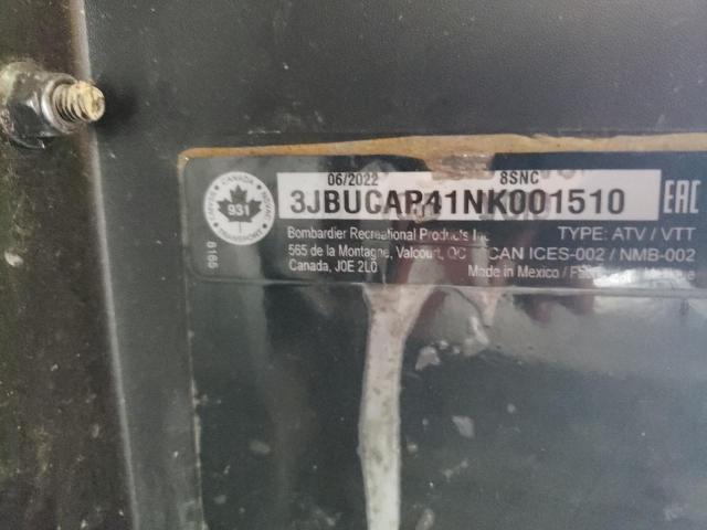 2022 CAN-AM DEFENDER M - 3JBUCAP41NK001510