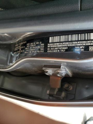 ZACCJBBT7GPD89401 Jeep Renegade Latitude