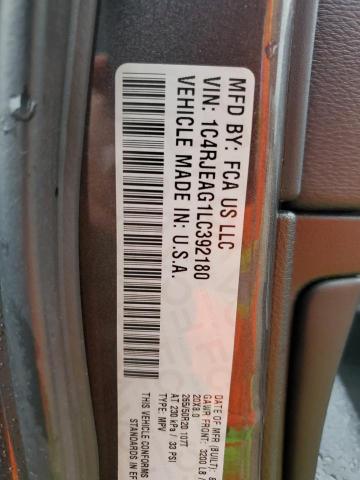 1C4RJEAG1LC392180 Jeep Grand Cherokee Laredo