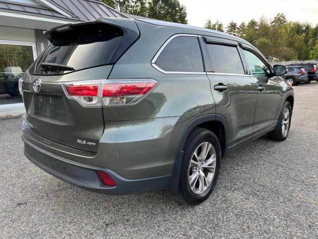 VIN 5TDJKRFH8ES052478 2014 Toyota Highlander, Xle no.4