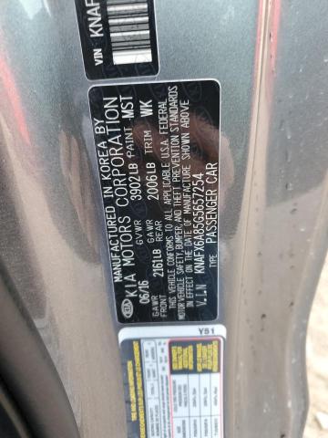 KNAFX6A85G5657254 KIA FORTE EX