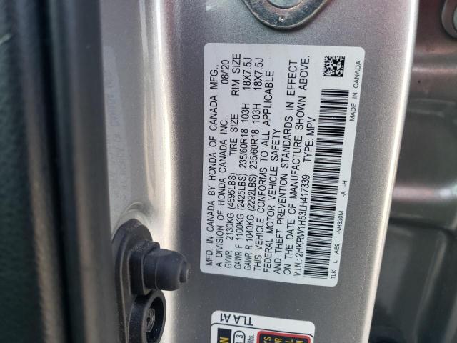 2HKRW1H53LH417339 | 2020 HONDA CR-V EX