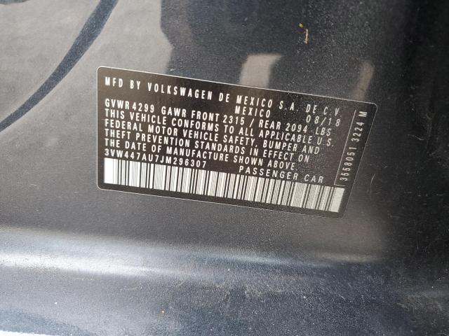 2018 VOLKSWAGEN GTI S/SE - 3VW447AU7JM296307