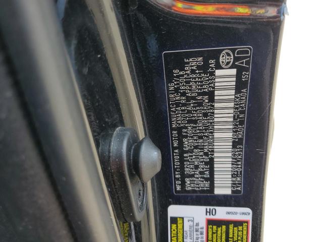 2T1BURHEXHC807872 Toyota COROLLA L