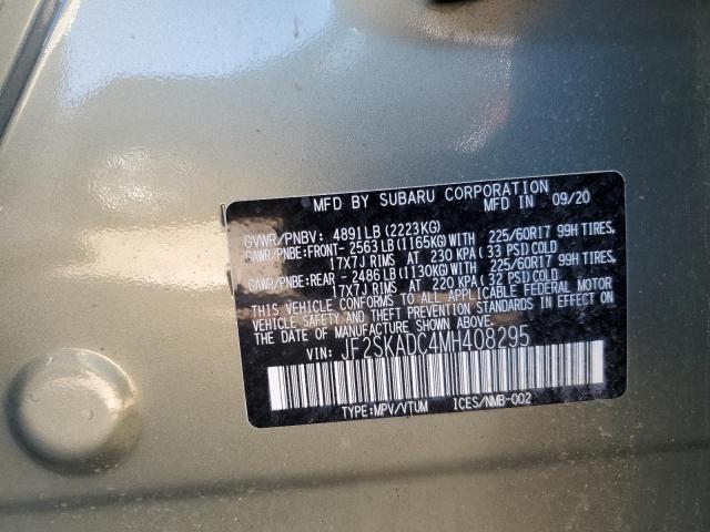 JF2SKADC4MH408295 Subaru Forester