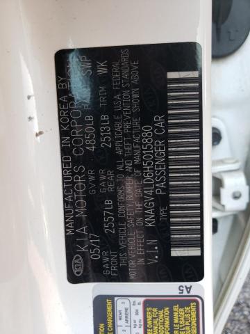 2017 KIA OPTIMA PLU KNAGV4LD6H5015880