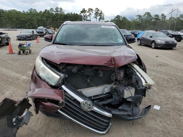 VIN 5TDYKRFH1ES013472 2014 Toyota Highlander, Limited no.5