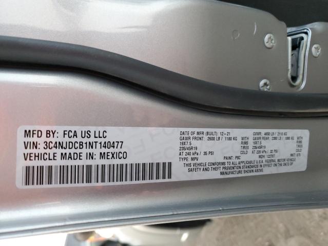 3C4NJDCB1NT140477 Jeep Compass Limited
