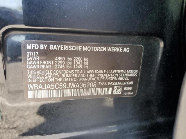 WBAJA5C59JWA36208 BMW 530 I