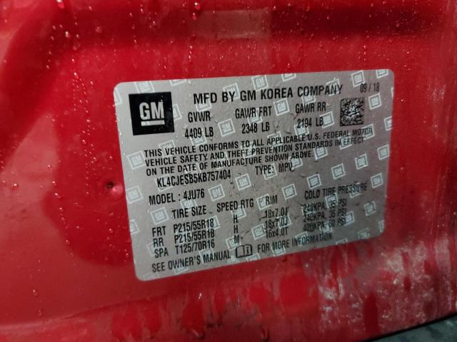 KL4CJESB5KB757404 Buick Encore Preferred
