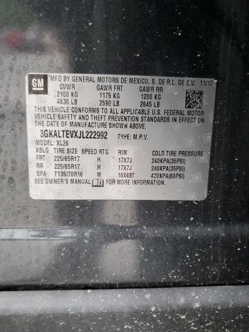 3GKALTEVXJL222992 GMC Terrain Sle