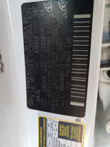 KNAGM4A72F5632710 KIA Optima Lx