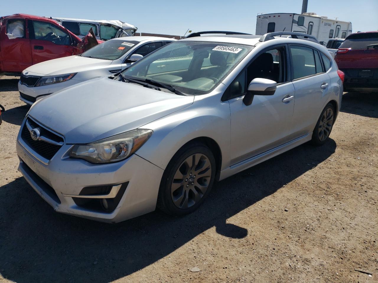 2015 Subaru Impreza Sport vin: JF1GPAY67FH308842