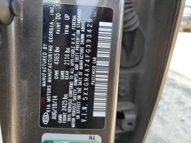 5XXGN4A74FG393429 KIA OPTIMA EX