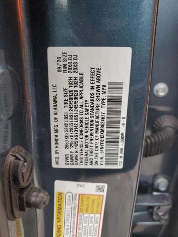 5FNYF6H2XMB024677 Honda PILOT SE