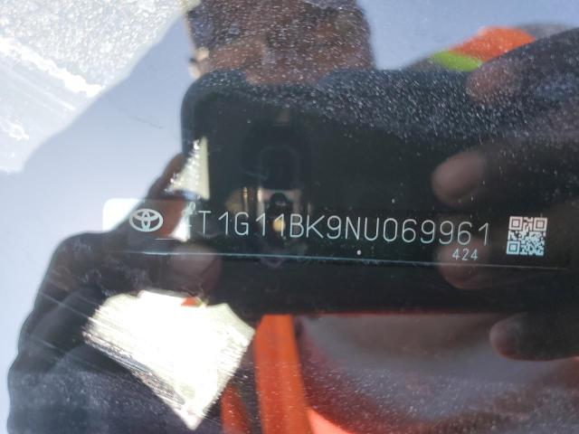 4T1G11BK9NU069961 2022 Toyota Camry Se