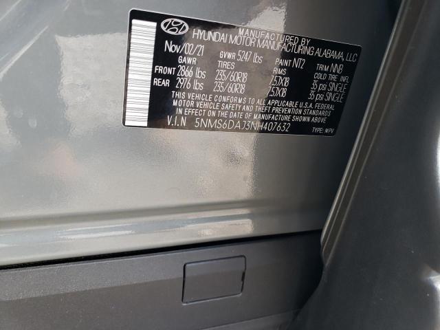 2022 HYUNDAI SANTA FE S - 5NMS6DAJ3NH407632