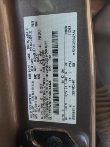 1FTEW1CPXKKD44428 Ford F150 Supercrew
