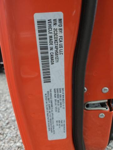 2C3CDXCT4PH581271 Dodge CHARGER R/T