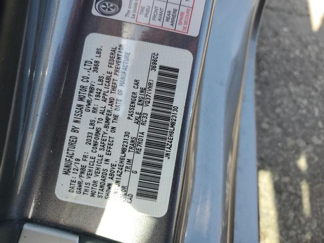 JN1AZ4EH6LM823130 Nissan 370Z BASE