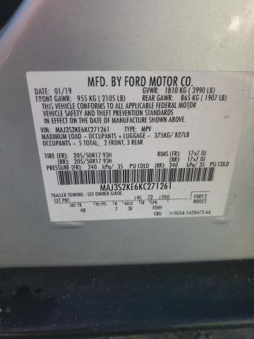 MAJ3S2KE6KC271261 Ford Ecosport Titanium