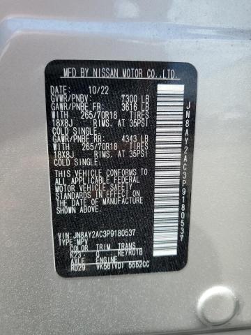 2023 NISSAN ARMADA S JN8AY2AC3P9180537