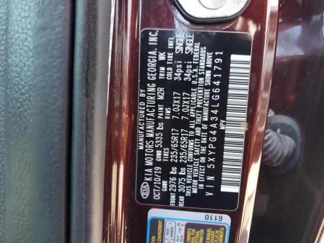 5XYPG4A34LG641791 KIA SORENTO L