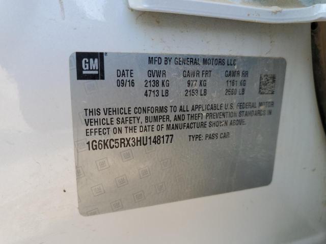 1G6KC5RX3HU148177 Cadillac CT6 LUXURY