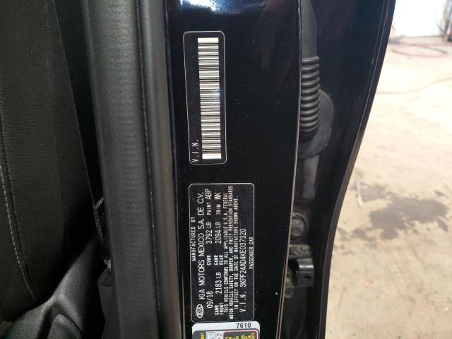 3KPF24AD4KE037320 KIA FORTE FE