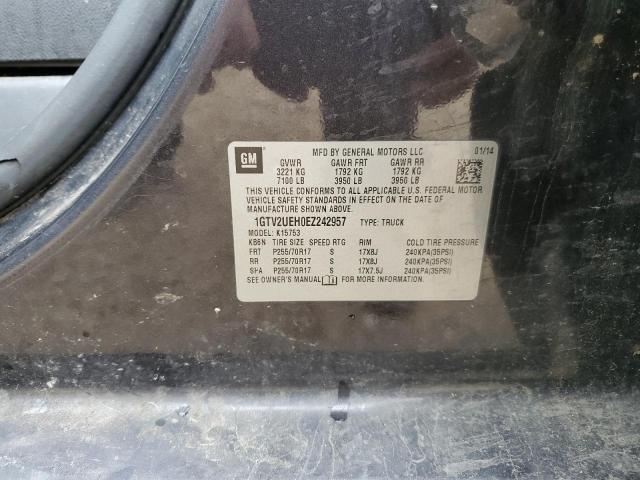 1GTV2UEH0EZ242957 GMC Sierra K1500 Sle