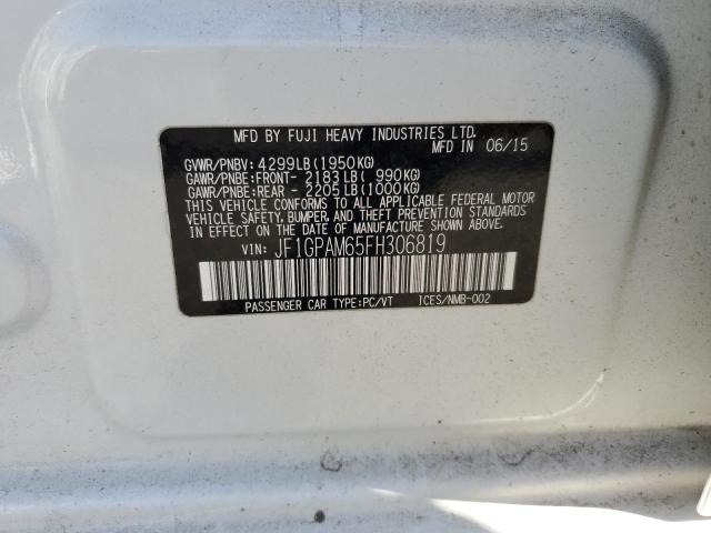 JF1GPAM65FH306819 Subaru Impreza Limited