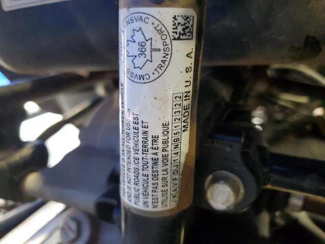 2022 KAWASAKI KVF750 G - JKAVFDJ14NB512322