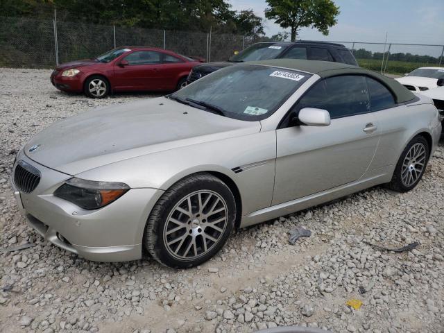 VIN: WBAEK13486CN77822 Auction: COPART Lot: 66743303 Location: IN - CICERO WBAEK13486CN77822 BMW 6 SERIES 2006 SILVER Photo 1