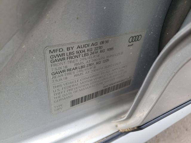 WA18NAF48HA071242 2017 AUDI A4, photo no. 12