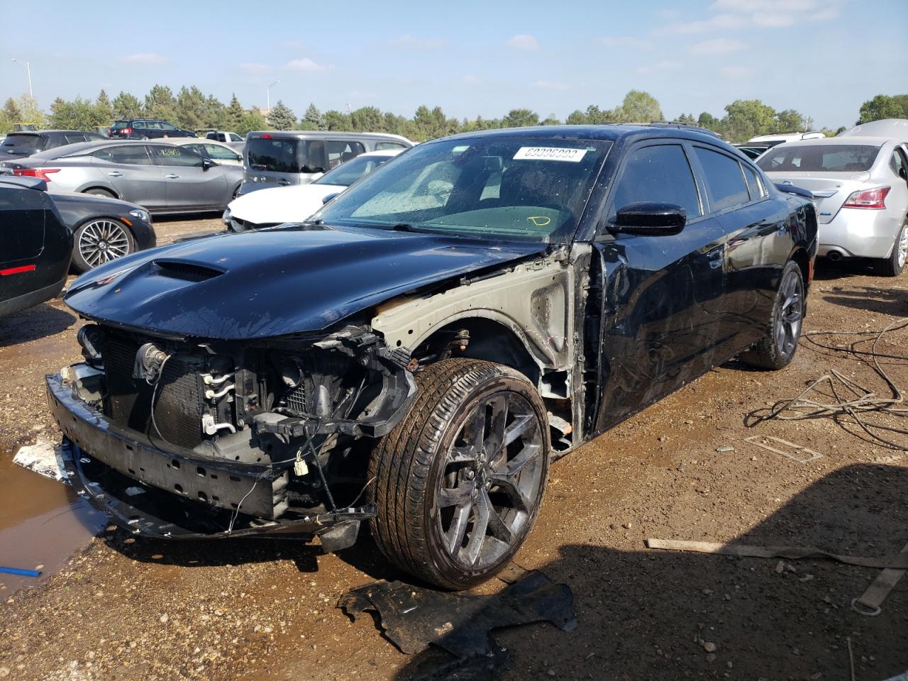 Lot #2645145502 2019 DODGE CHARGER R/