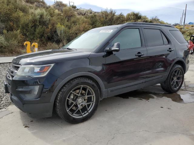 Lot #2492316967 2016 FORD EXPLORER S salvage car
