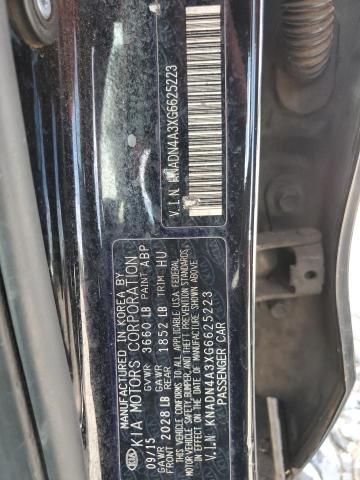 KNADN4A3XG6625223 KIA RIO EX