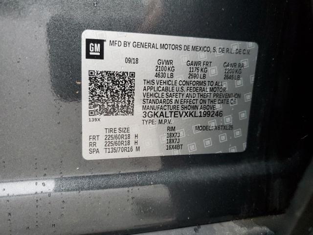  GMC TERRAIN 2019 Сірий