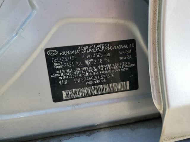 5NPEB4AC2EH823376 | 2014 HYUNDAI SONATA GLS