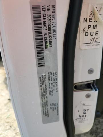 2C3CDXBG1LH244037 Dodge Charger Sxt